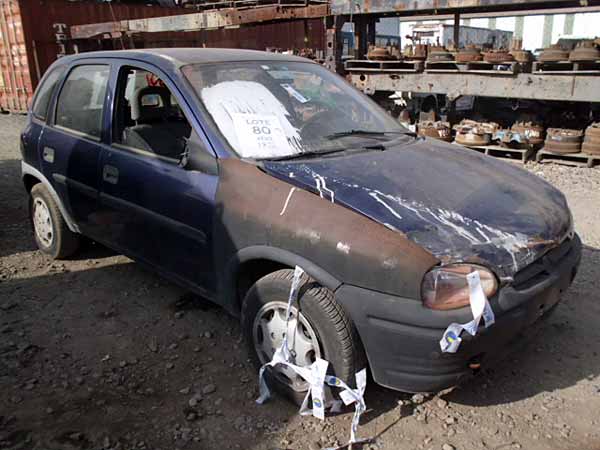 CARDáN Opel CORSA 1995  USADO  EN DESARME
