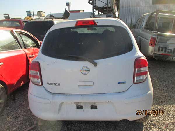  Nissan MARCH 2013    EN DESARME