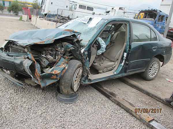 EJE Honda CIVIC 2001  USADO  EN DESARME