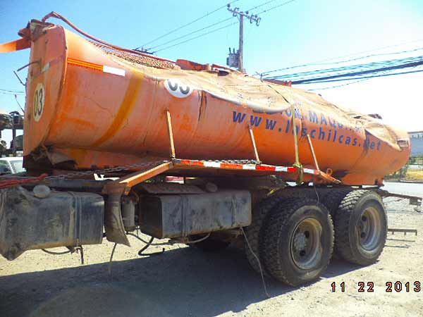 ESTANQUE DE PETROLEO Hino 500 2012  USADO  EN DESARME