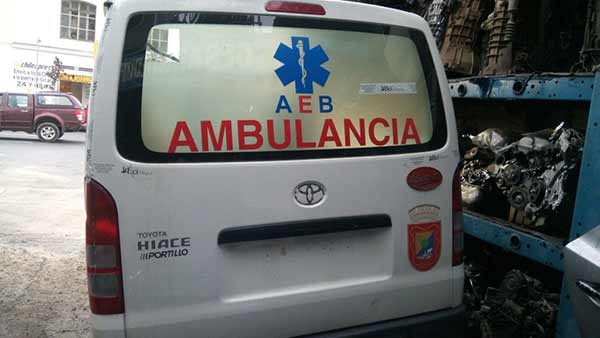  Toyota HIACE 2015    EN DESARME