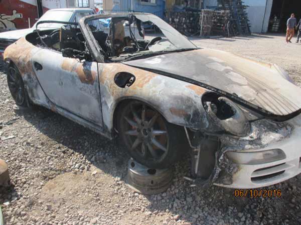 EJE Porsche Carrera 2007  USADO  EN DESARME