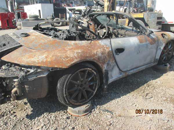 EJE Porsche Carrera 2007  USADO  EN DESARME