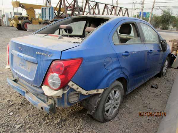 TANDEM Chevrolet SONIC 2012  USADA  EN DESARME