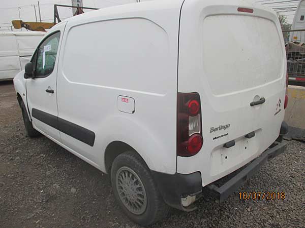 EJE Citroen BERLINGO 2014  USADO  EN DESARME