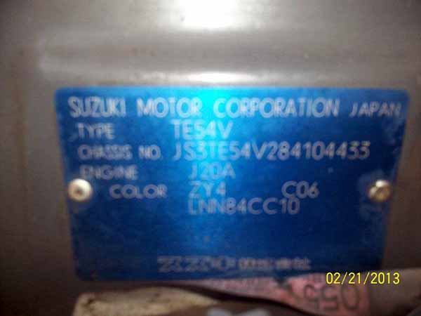  Suzuki Gran 2008    EN DESARME