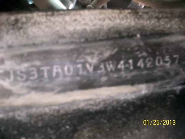  Suzuki VITARA 1998    EN DESARME