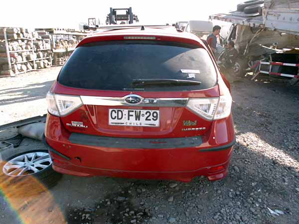 EJE Subaru IMPREZA 2009  USADO  EN DESARME