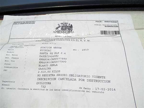  Hyundai SANTA FE 2013    EN DESARME