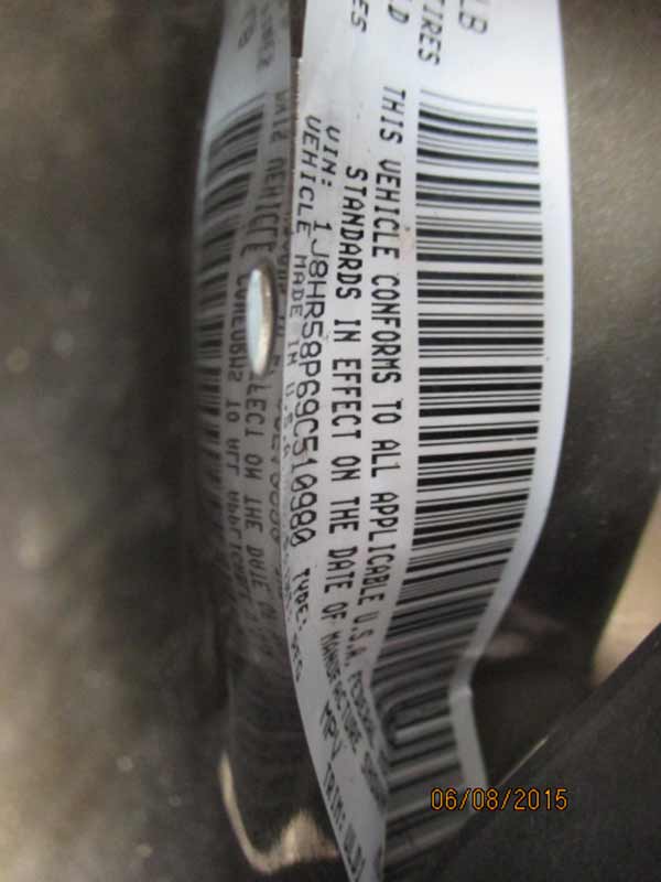 FOCO Jeep GRAND CHEROKEE 2010  USADO  EN DESARME