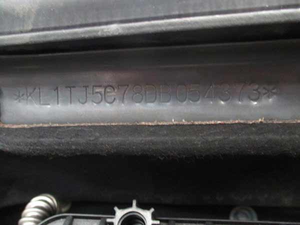  Chevrolet AVEO 2013    EN DESARME