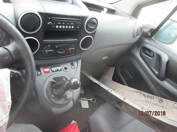 EJE Citroen BERLINGO 2014  USADO  EN DESARME