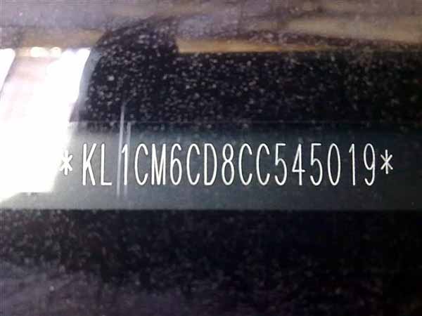  Chevrolet SPARK 2012    EN DESARME