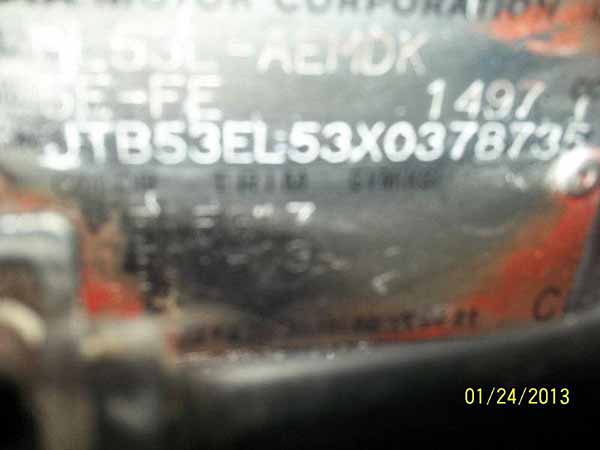  Toyota Tercel 1999    EN DESARME