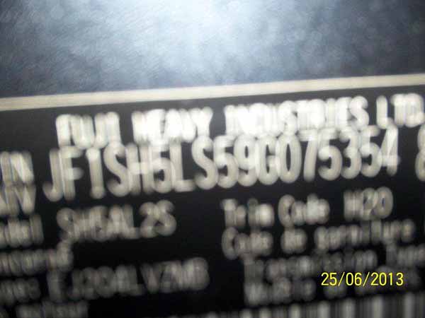 HOMOCINéTICA Subaru FORESTER 2009  USADA  EN DESARME