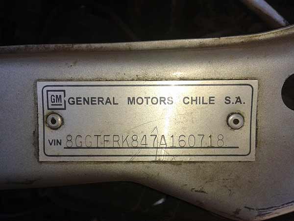  Chevrolet LUV 2007    EN DESARME