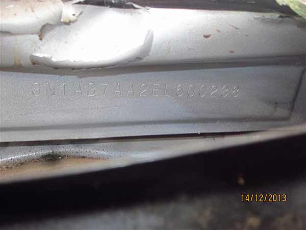 VIDRIO Nissan SENTRA 2013  USADO  EN DESARME