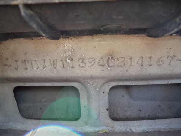  Toyota YARIS 2004    EN DESARME