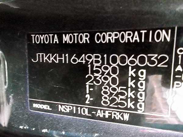  Toyota URBAN 2011    EN DESARME