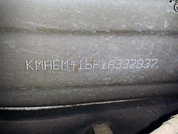  Hyundai SONATA 2002    EN DESARME