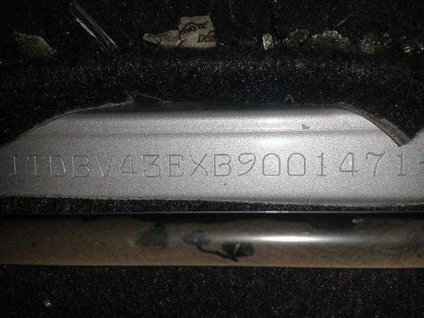  Toyota COROLLA 2011    EN DESARME