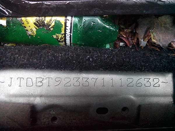  Toyota YARIS 2007    EN DESARME