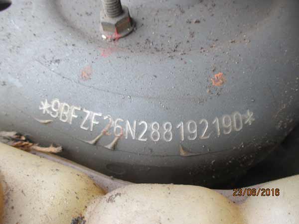 TOLVA Ford FIESTA 2008  USADA  EN DESARME