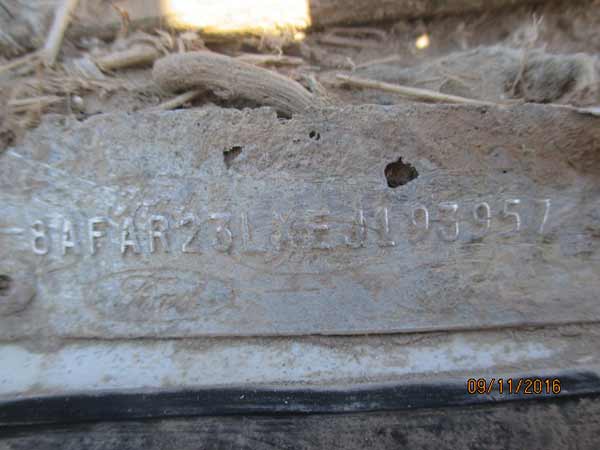 TOLVA Ford RANGER 2014  USADA  EN DESARME