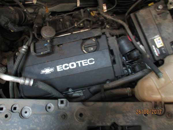 CAJA DE CAMBIOS Chevrolet SONIC 2014  USADA  EN DESARME