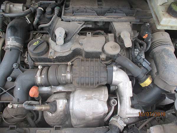 EJE Citroen BERLINGO 2014  USADO  EN DESARME