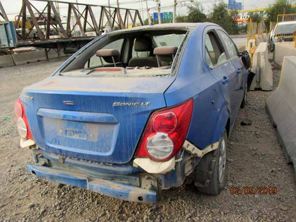 TANDEM Chevrolet SONIC 2012  USADA  EN DESARME